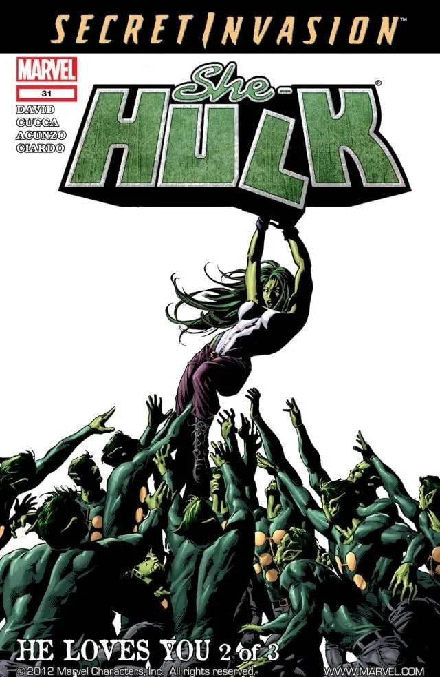 Cover of She-Hulk #31