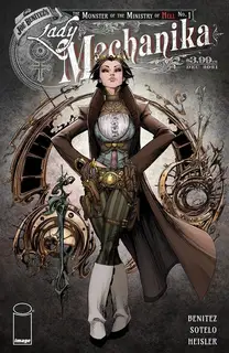 Cover of Lady Mechanika: The Monster of the Ministry of Hell #1