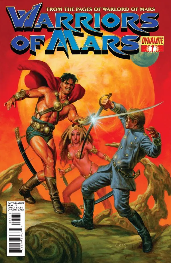 Cover of Warriors of Mars #1