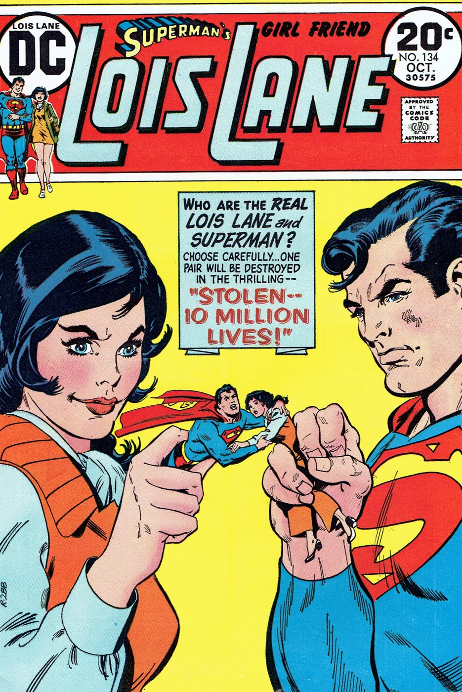 Cover of Superman's Girl Friend, Lois Lane #134
