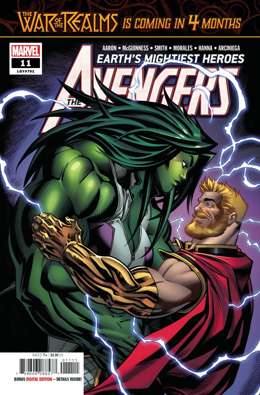 Cover of Avengers #11 (701)