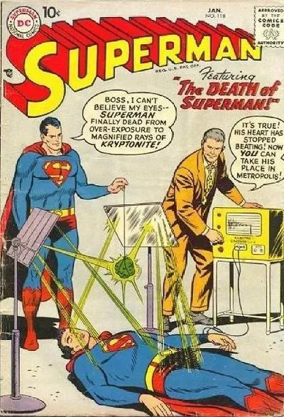 Cover of Superman #118
