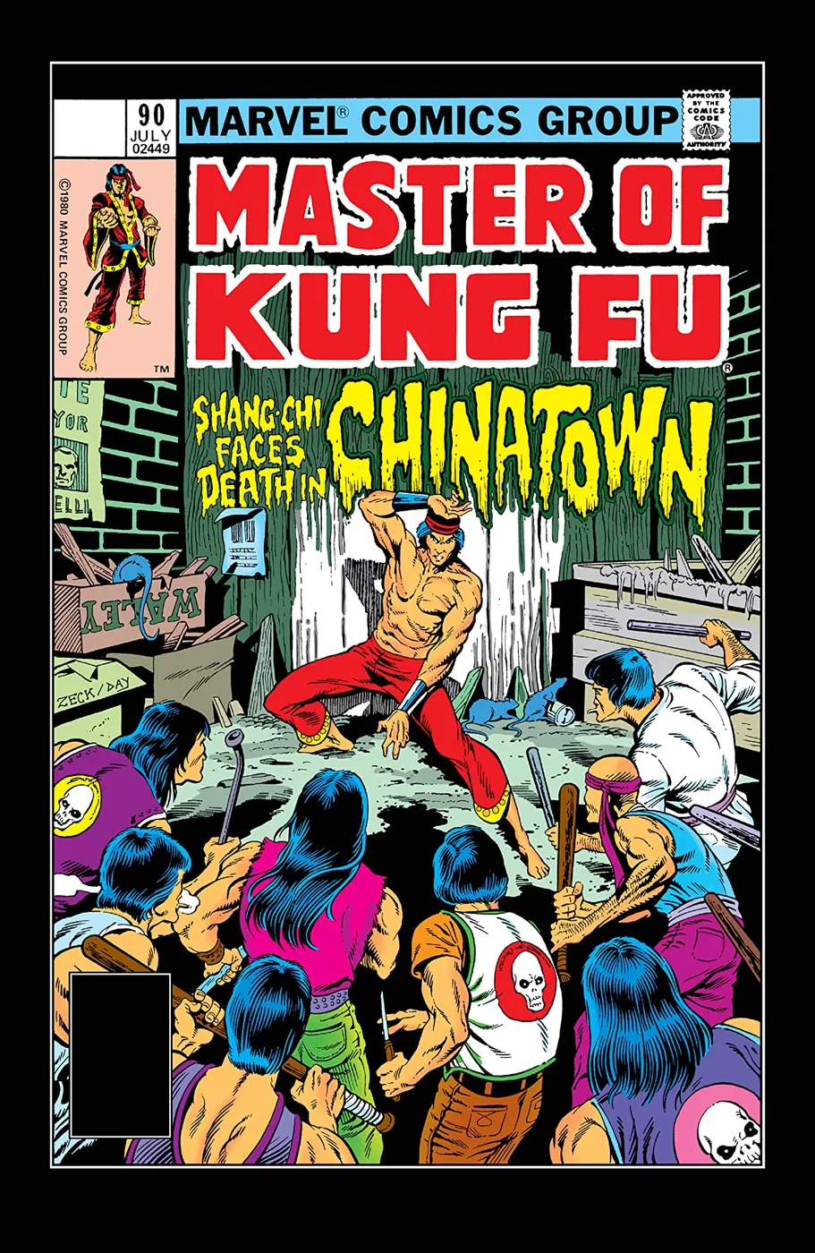Cover of Master of Kung Fu #90