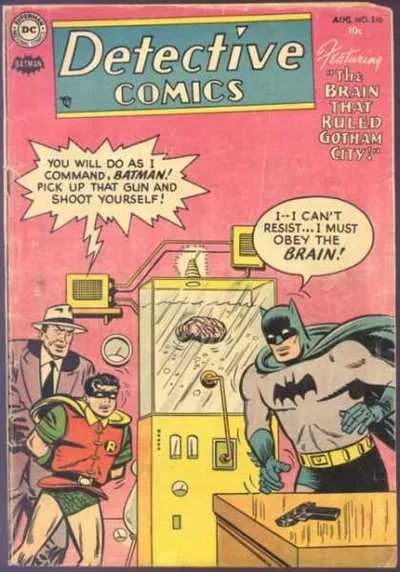 Cover of Detective Comics #210