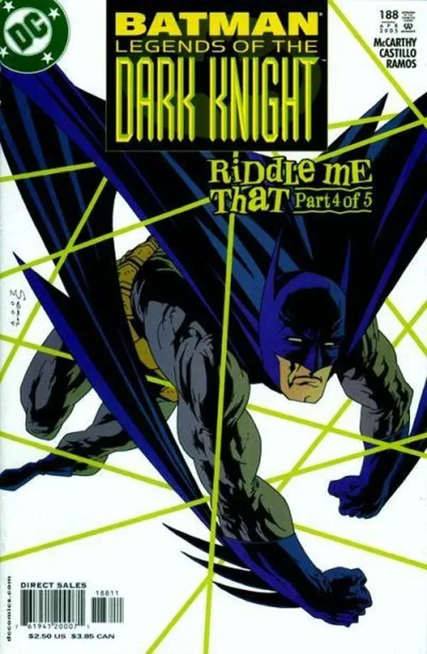 Cover of Batman: Legends of the Dark Knight #188