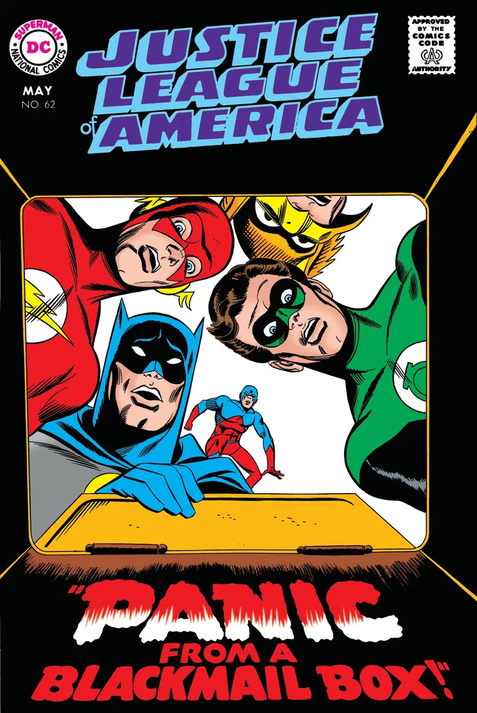 Cover of Justice League of America #62