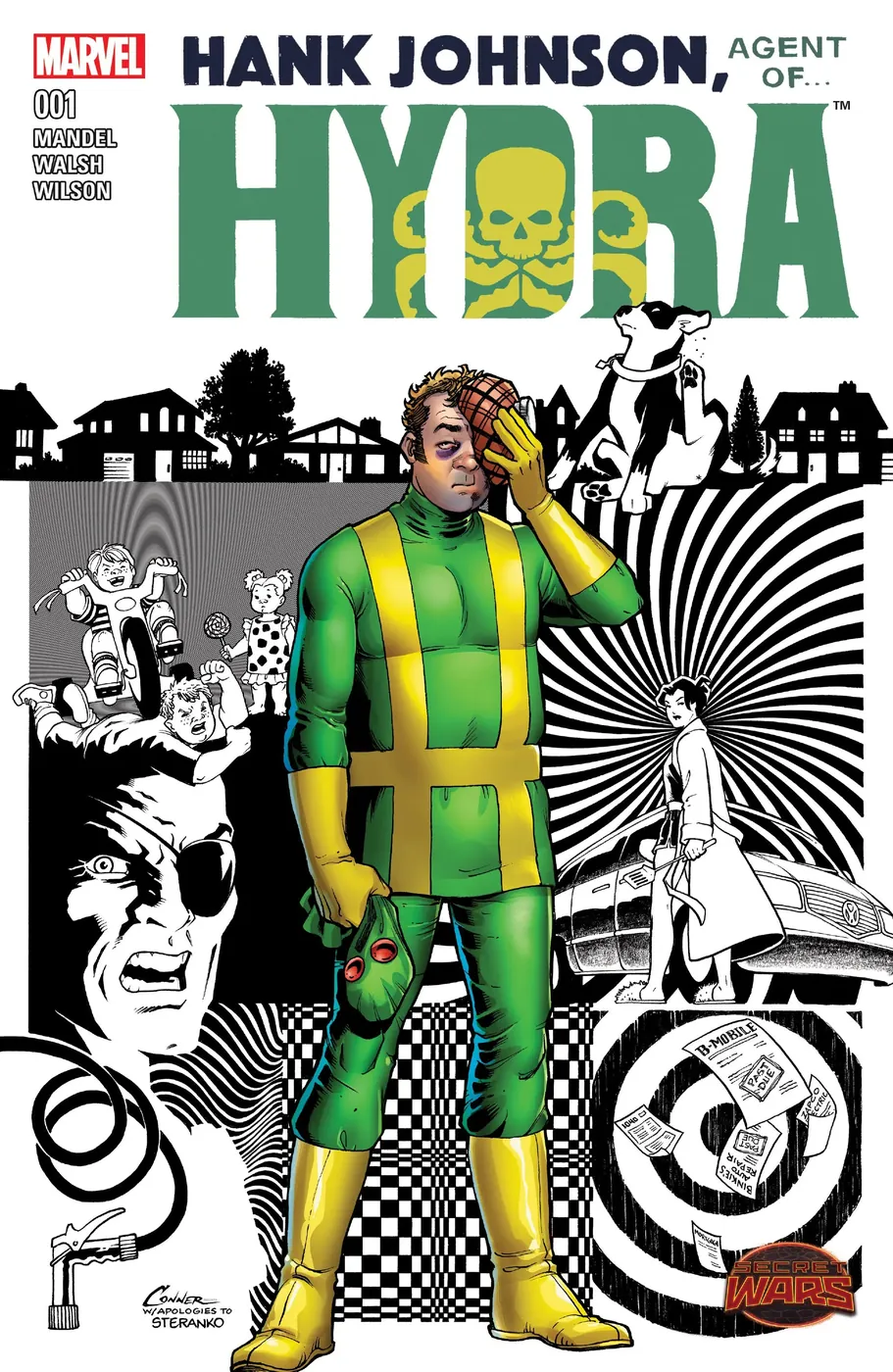 Cover of Hank Johnson, Agent of Hydra #1