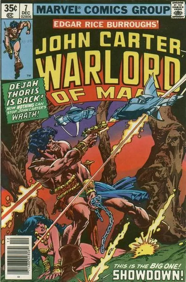 Cover of John Carter, Warlord of Mars #7