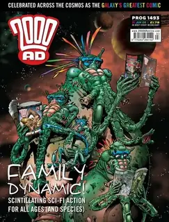 Cover of 2000 AD #1493
