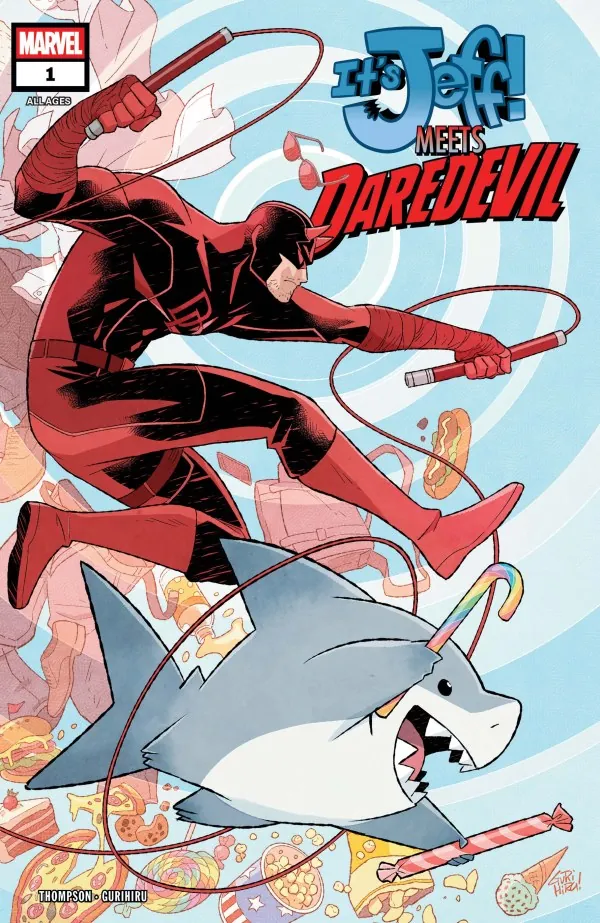 Cover of It's Jeff Meets Daredevil #1