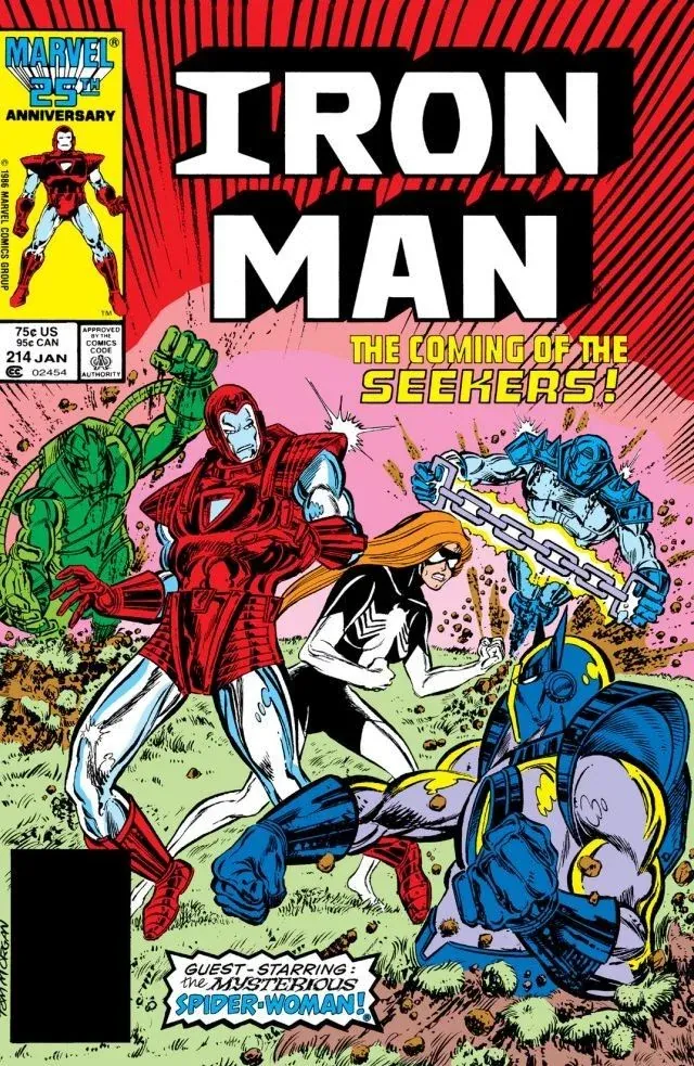 Cover of Iron Man #214