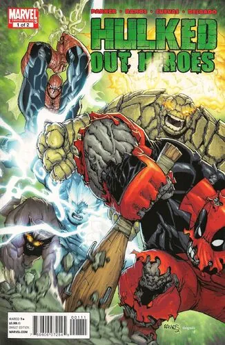 Cover of World War Hulks: Hulked-Out Heroes #1
