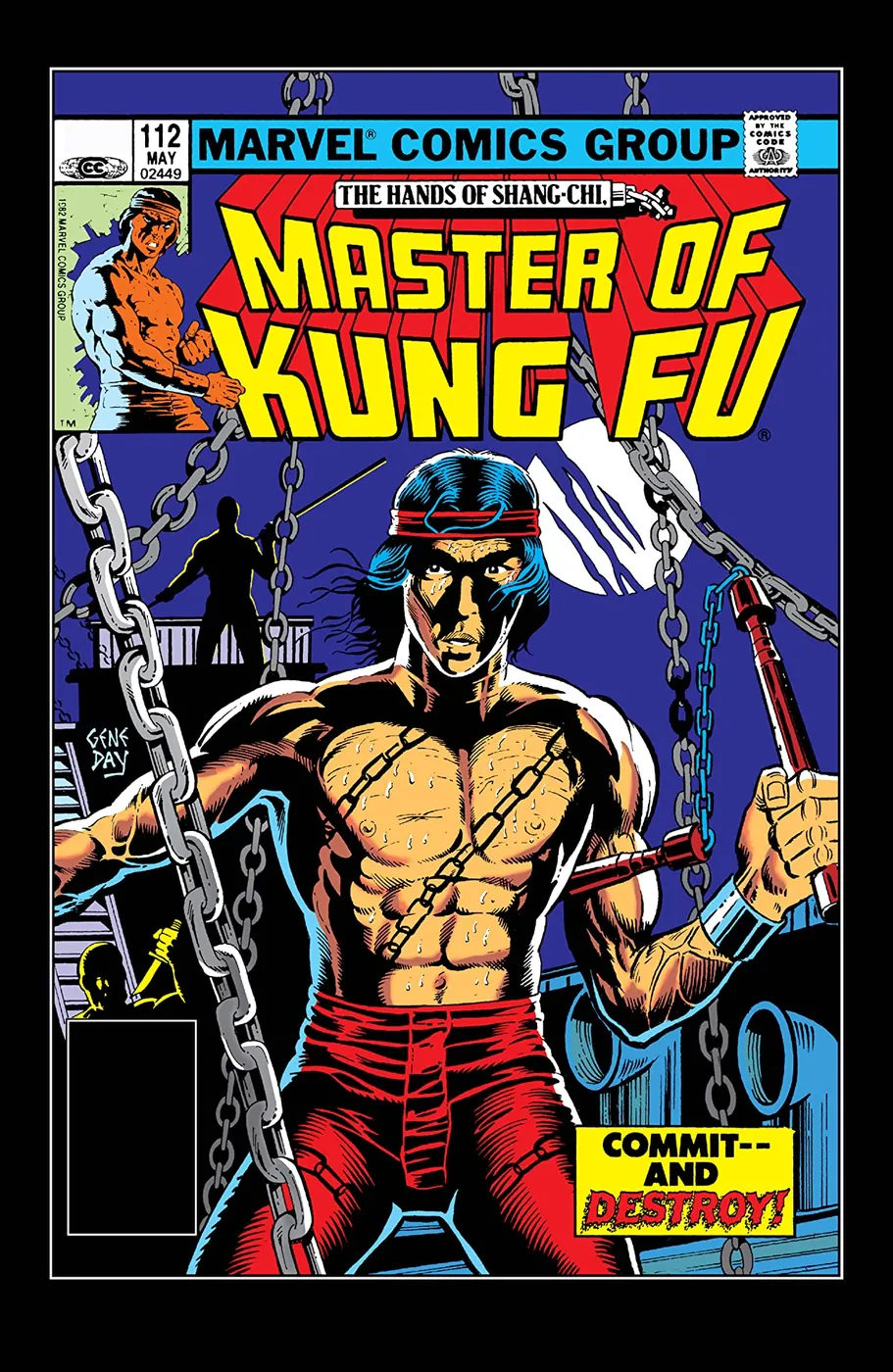 Cover of Master of Kung Fu #112
