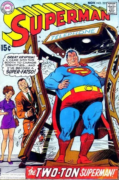 Cover of Superman #221