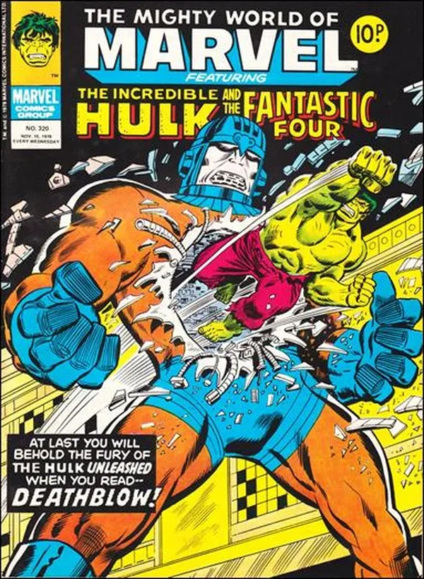 Cover of The Mighty World of Marvel #320