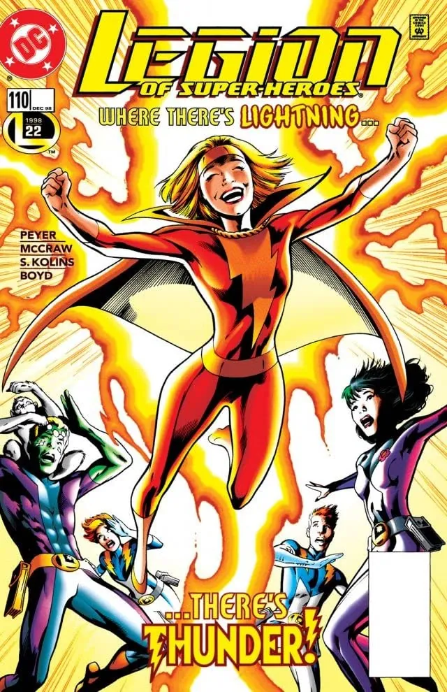 Cover of Legion of Super-Heroes #110
