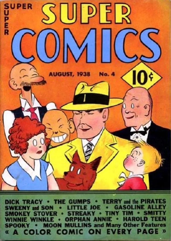 Cover of Super Comics #1