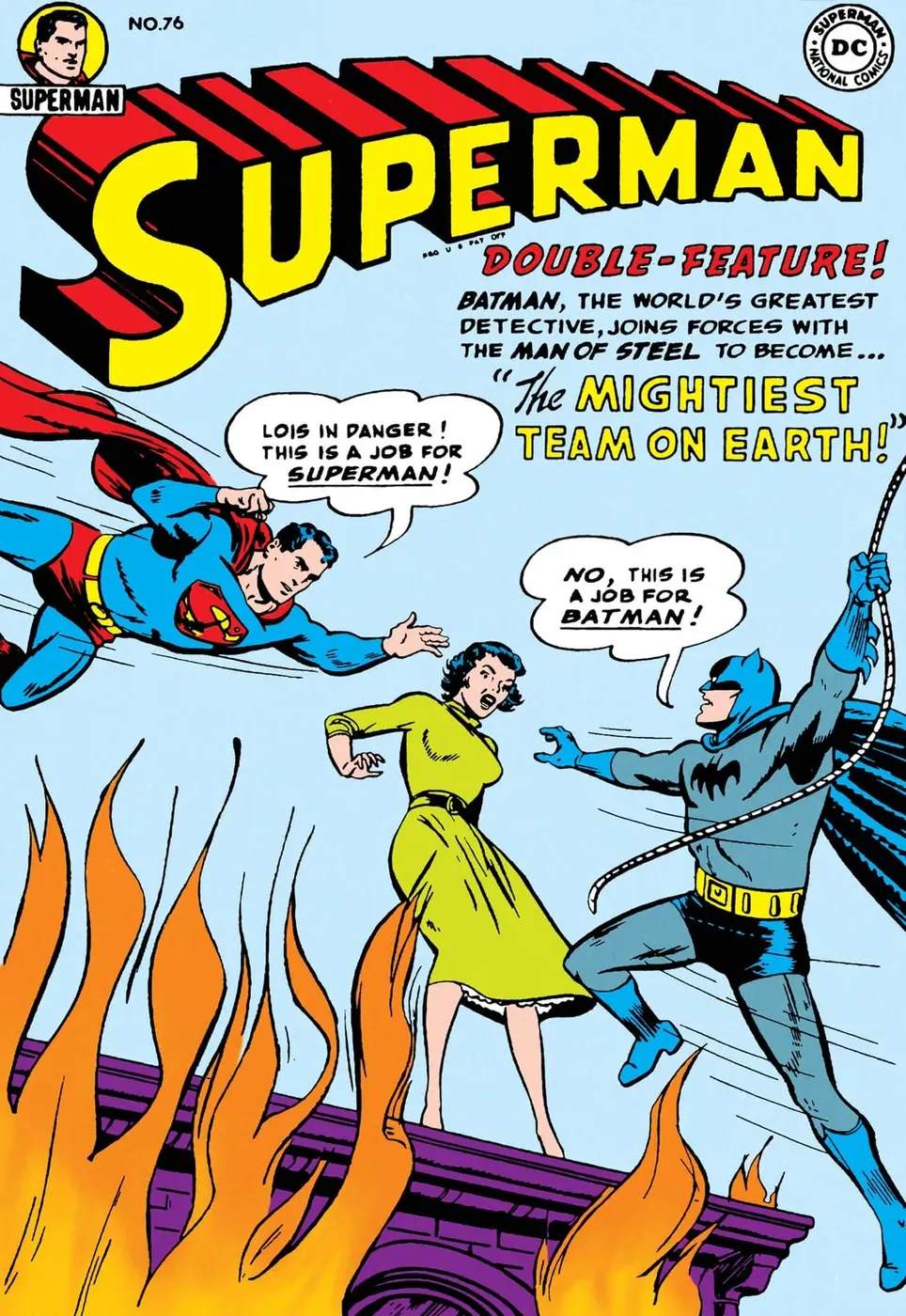 Cover of Superman #76