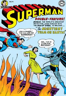 Cover of Superman #76