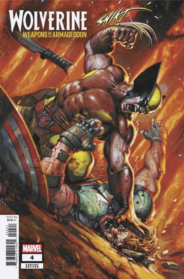 Cover of Wolverine: Weapons of Armageddon #4