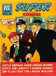 Cover of Super Comics #44