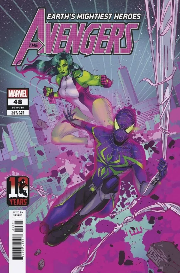 Cover of Avengers #48 (748)