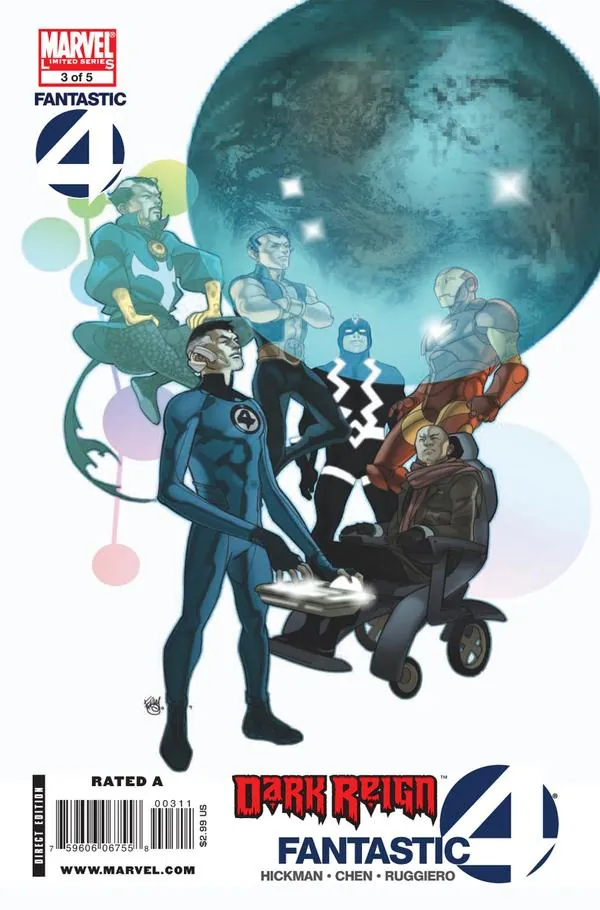 Cover of Dark Reign: Fantastic Four #3