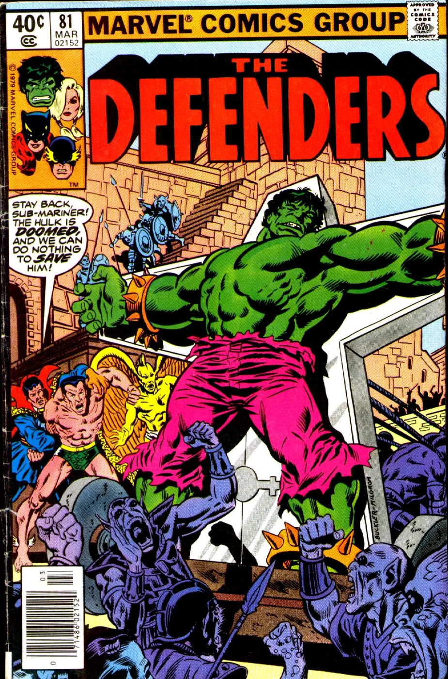 Cover of The Defenders #81
