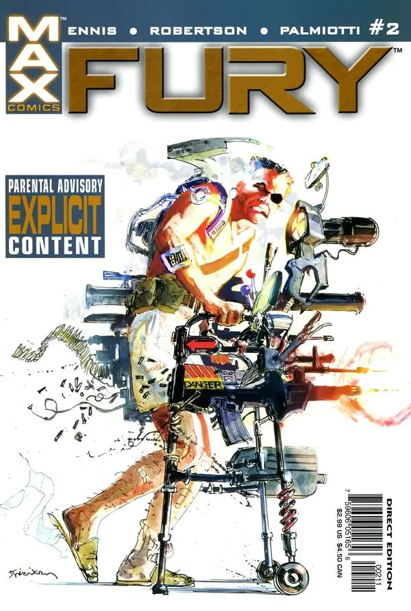 Cover of Fury #2