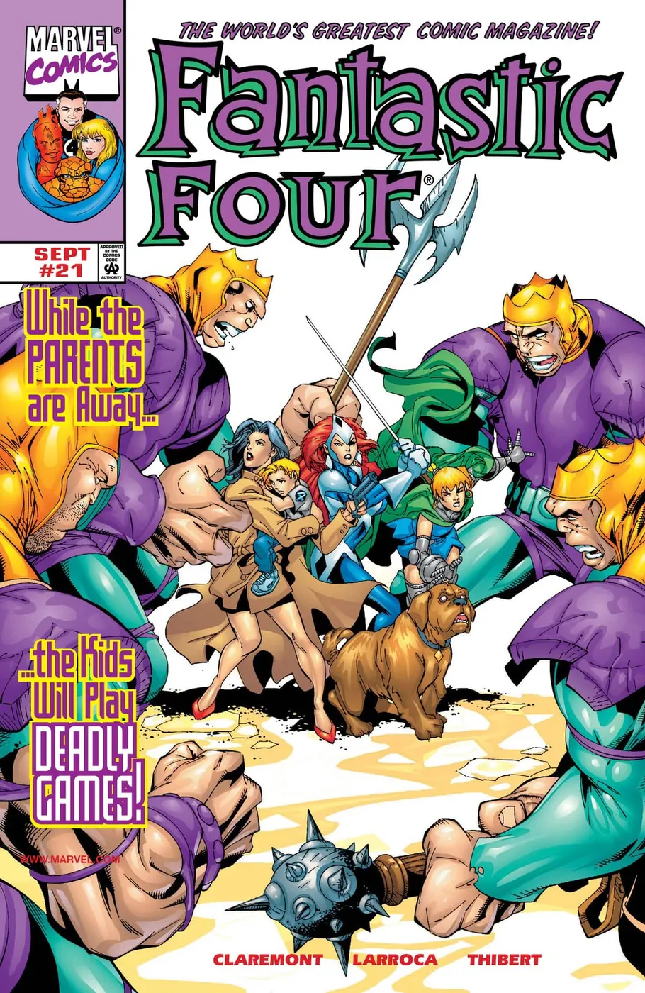 Cover of Fantastic Four #21