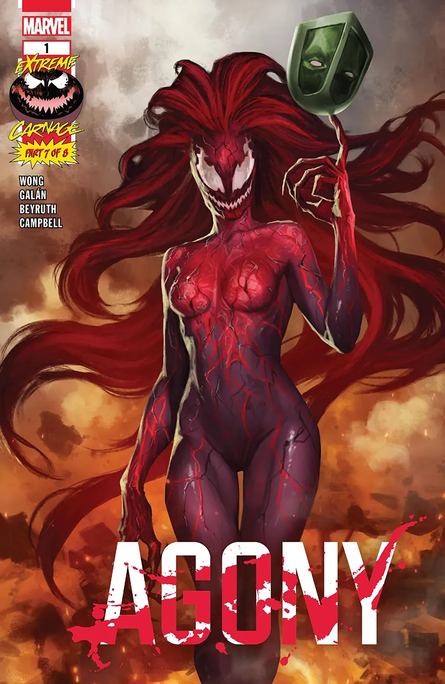 Cover of Extreme Carnage: Agony #1