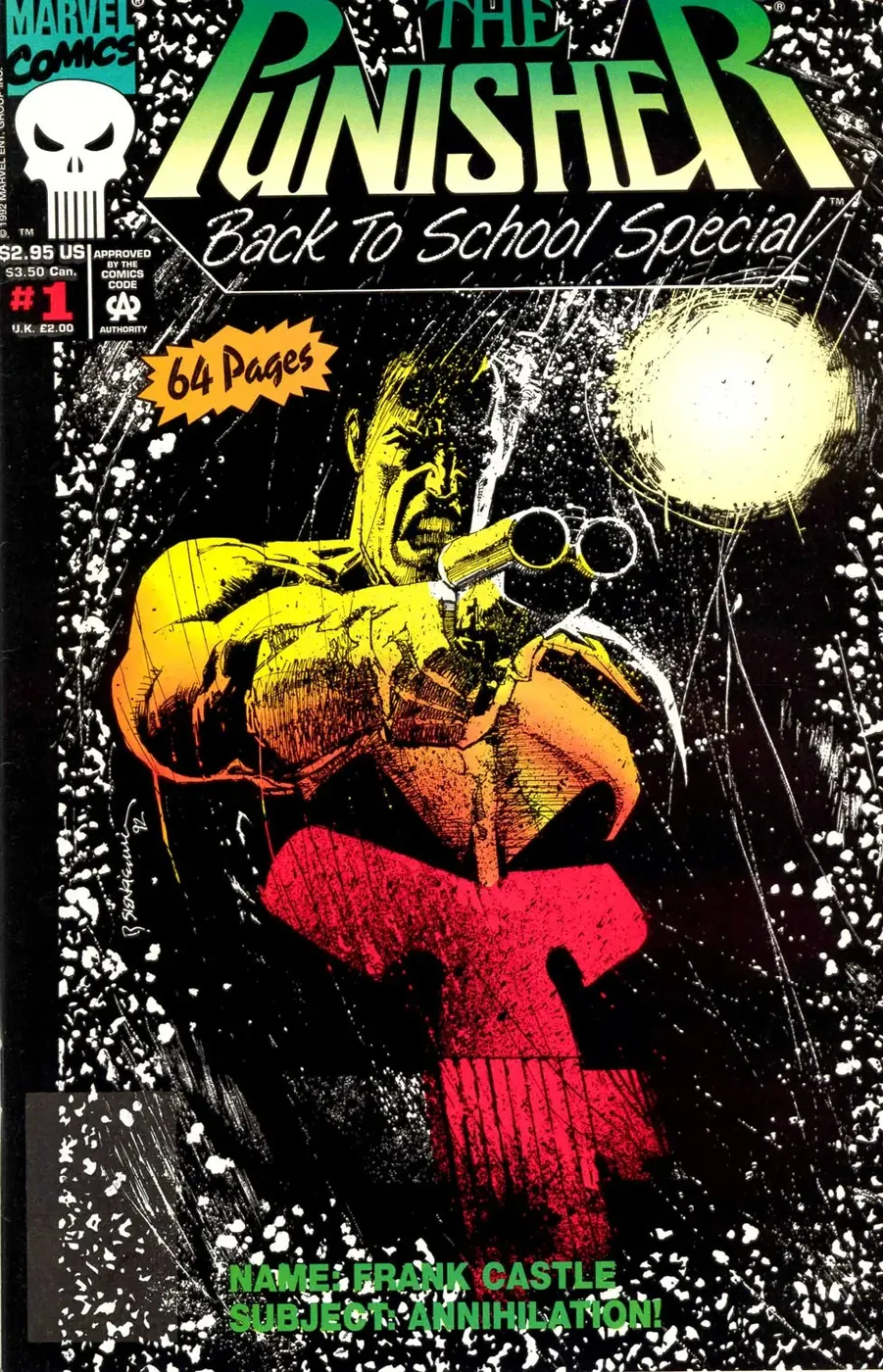 Cover of Punisher Back to School Special #1