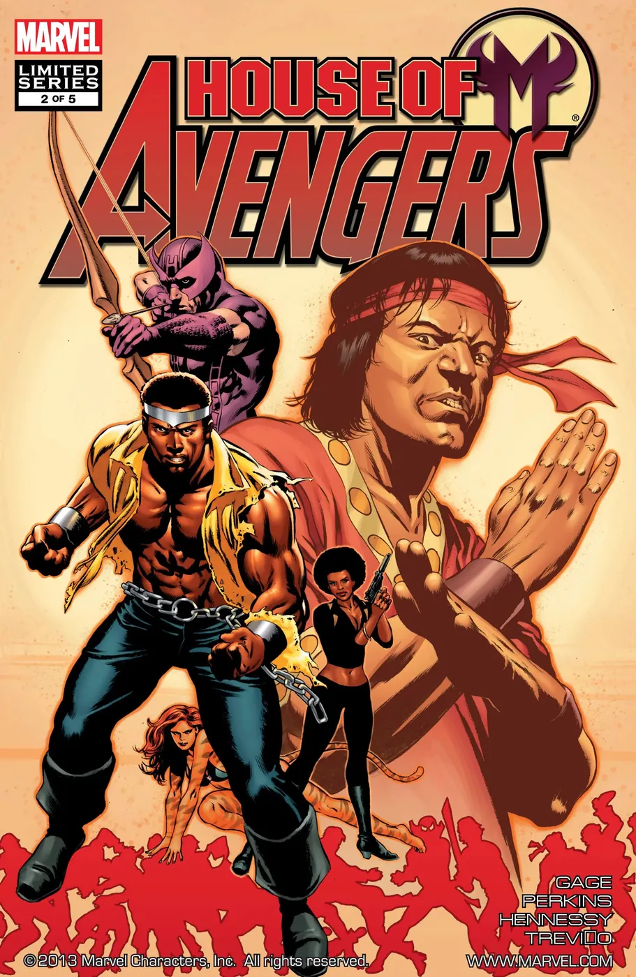 Cover of House of M: Avengers #2