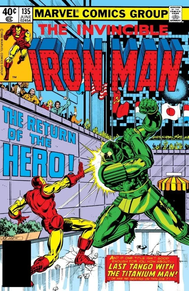 Cover of Iron Man #135
