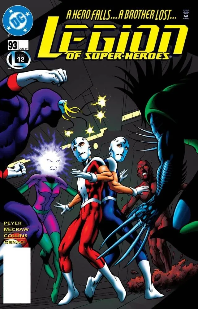 Cover of Legion of Super-Heroes #93