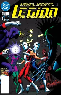 Cover of Legion of Super-Heroes #93