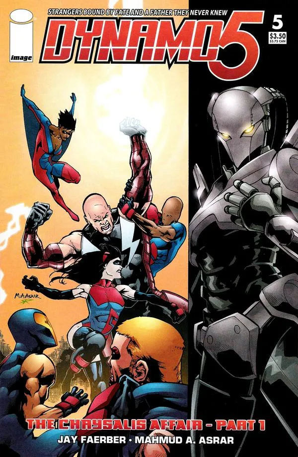 Cover of Dynamo 5 #1
