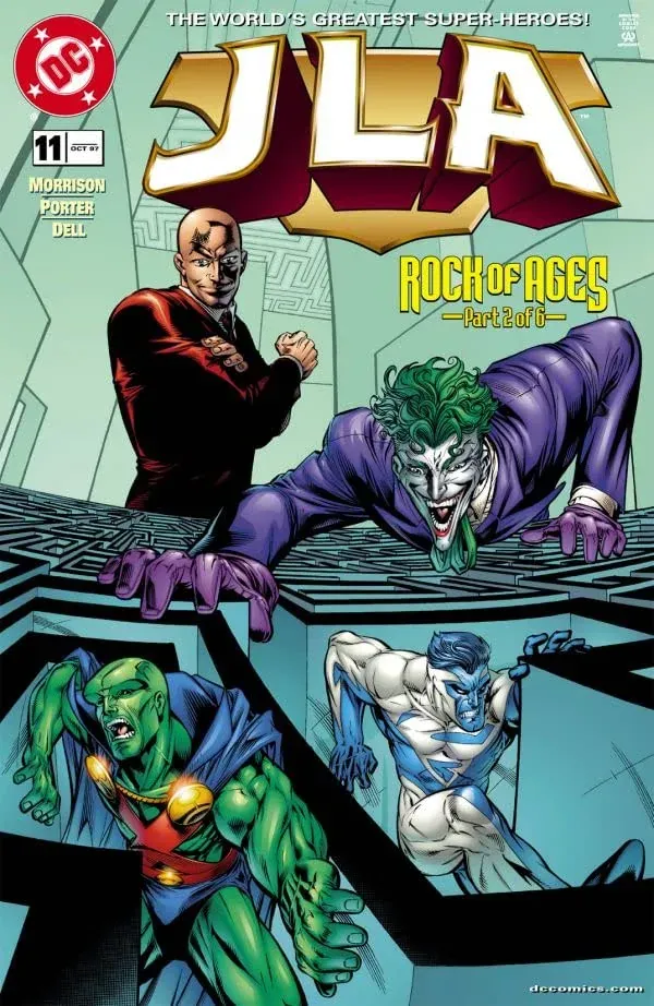 Cover of JLA #11