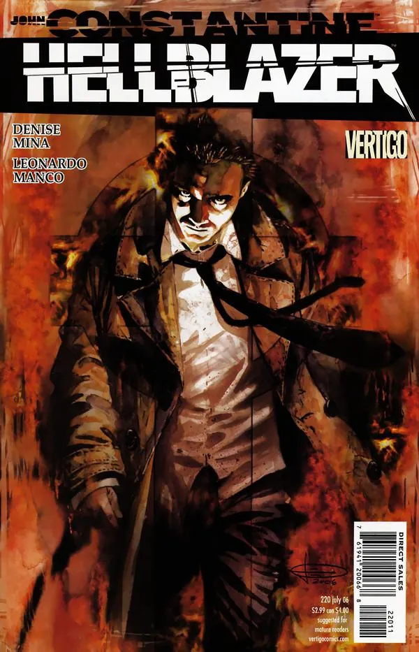 Cover of Hellblazer #220