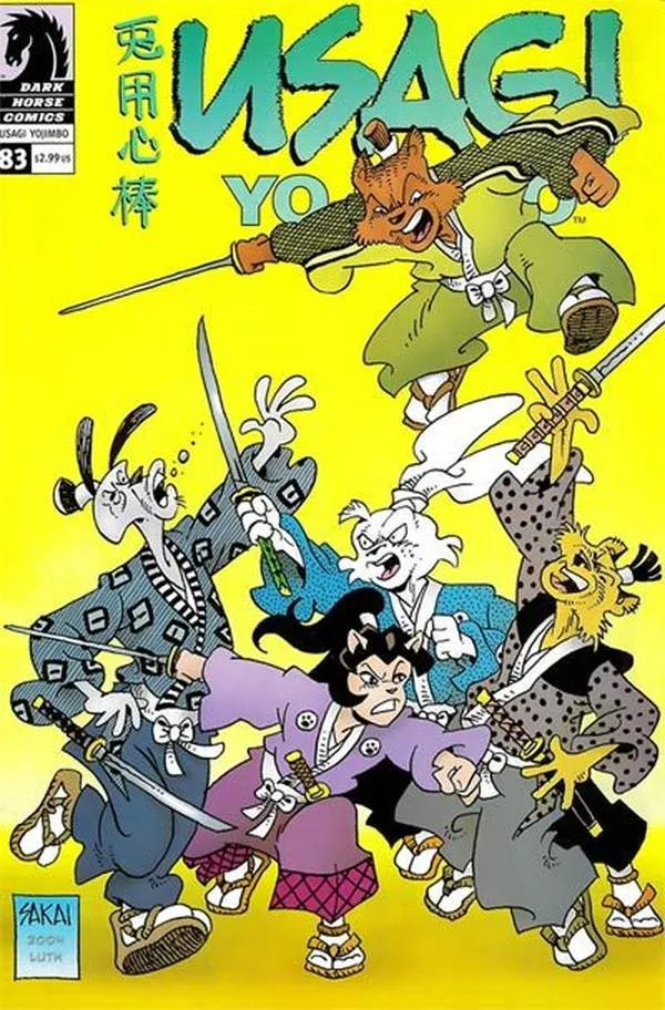 Cover of Usagi Yojimbo #83