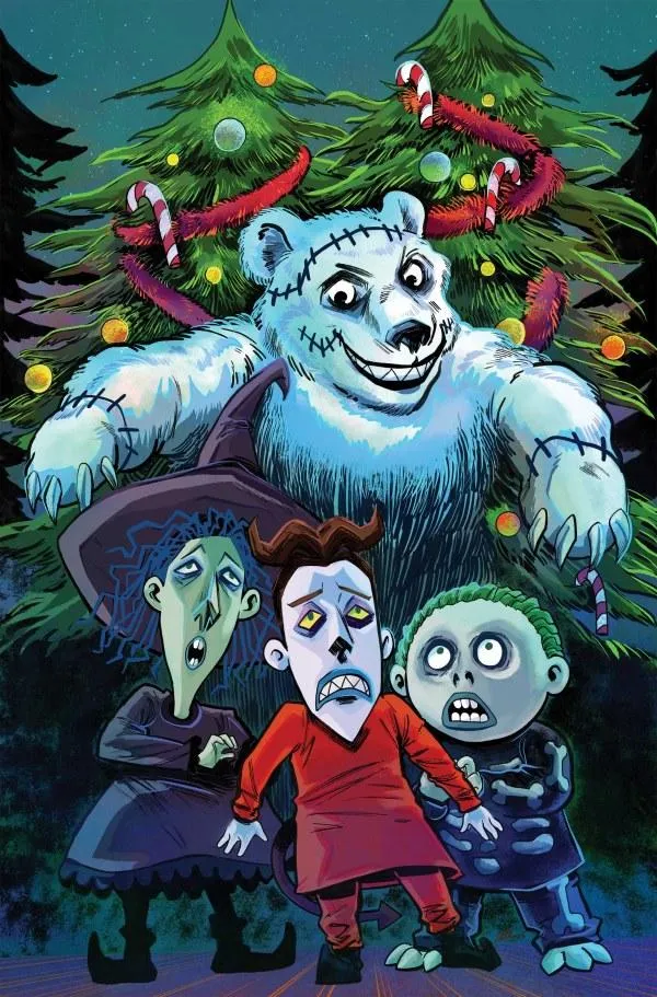 Cover of Tim Burton's the Nightmare Before Christmas: The Shiver of Christmas Town #4