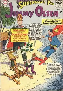 Cover of Superman's Pal, Jimmy Olsen #85