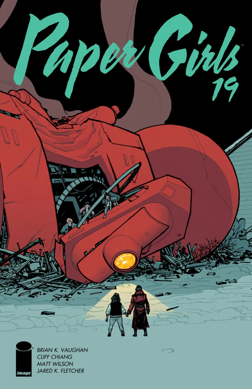 Cover of Paper Girls #19