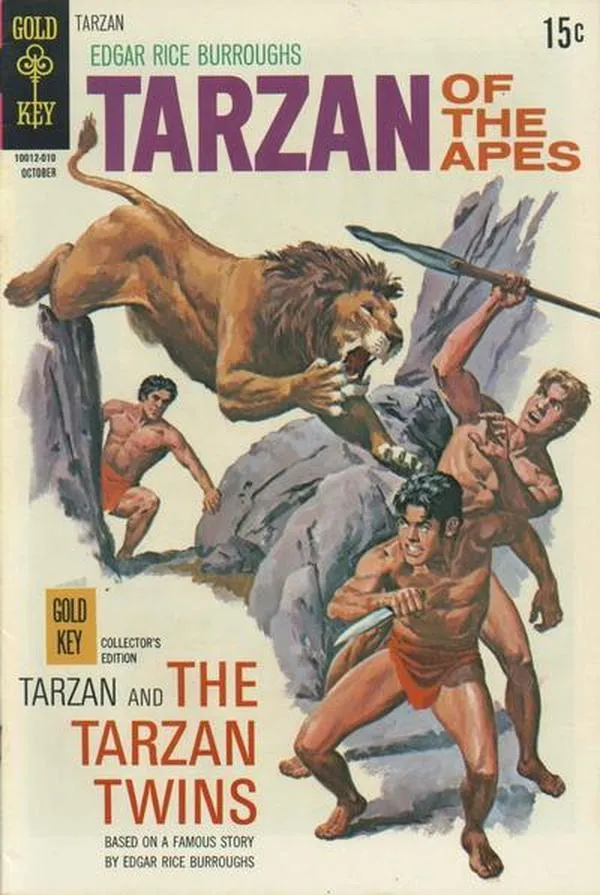 Cover of Edgar Rice Burroughs' Tarzan of the Apes #196