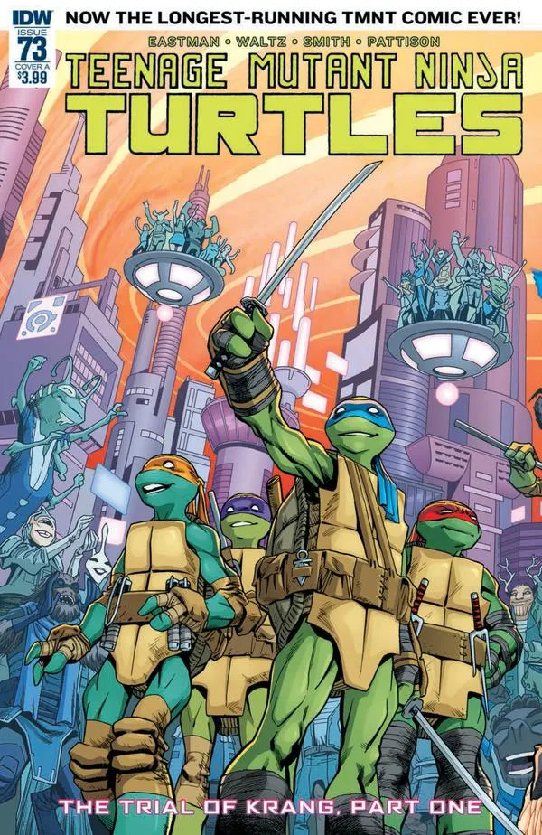 Cover of Teenage Mutant Ninja Turtles #73
