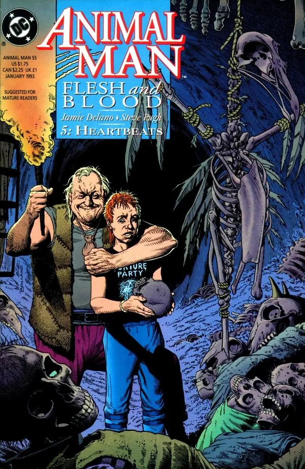 Cover of Animal Man #55