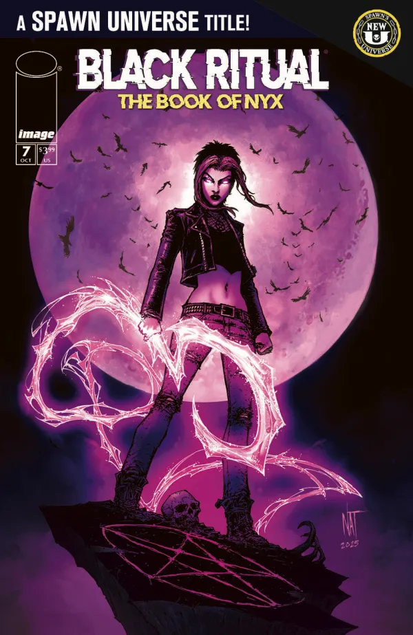 Cover of Black Ritual: The Book of Nyx #7
