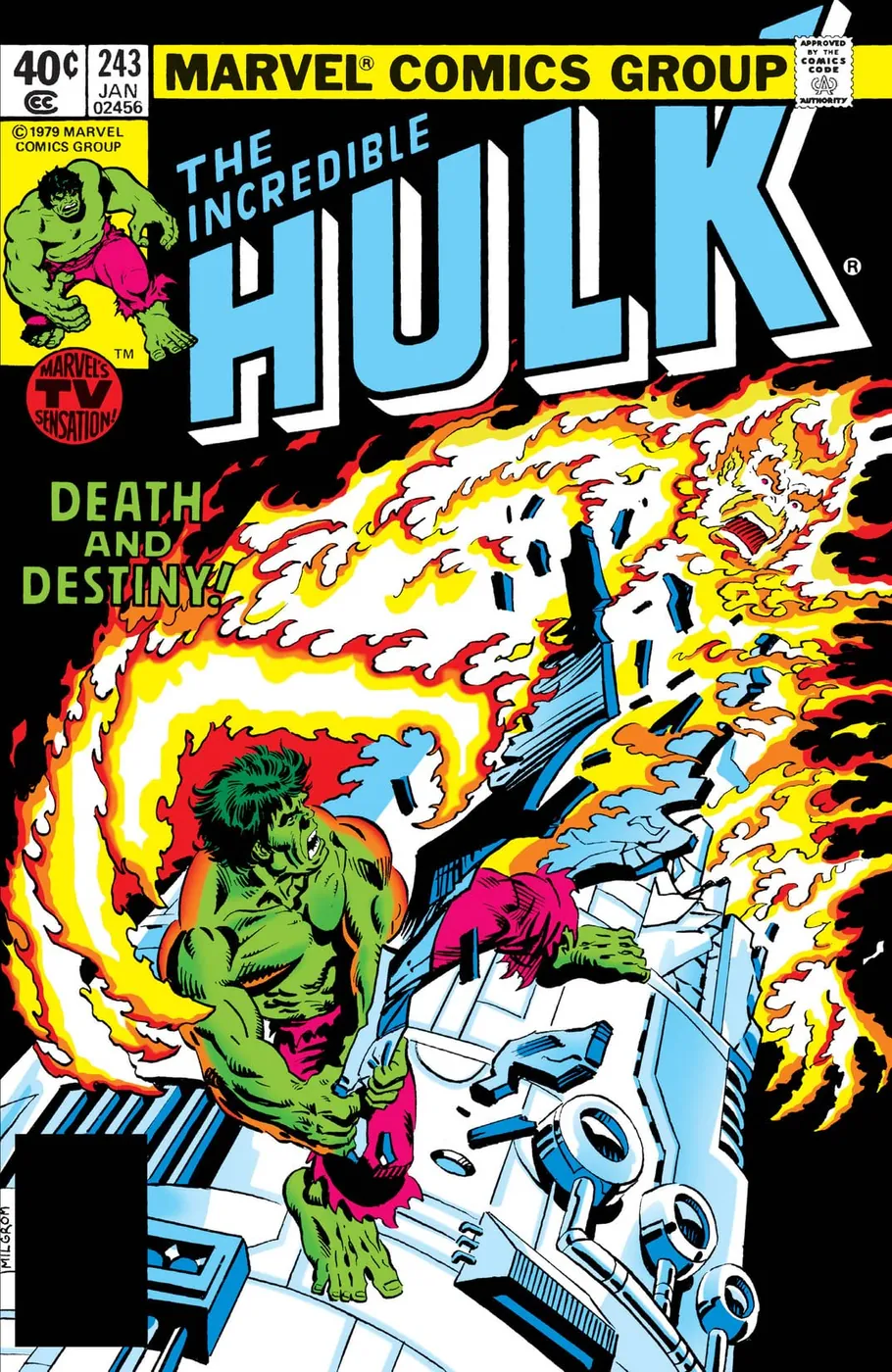Cover of The Incredible Hulk #243
