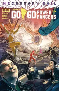 Cover of Saban's Go Go Power Rangers #24