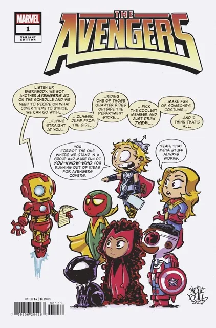 Cover of Avengers #1